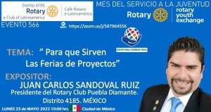Rotary International.Rotary eClub of Latinoamerica.Para qué sirven las ferias de proyectos