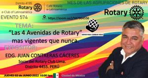 Rotary International.Rotary eClub of Latinoamerica.Café Rotario 574