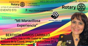 Rotary International.Rotary eClub of Latinoamerica.Café Rotario 573