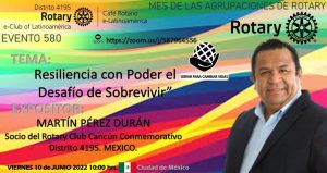 Rotary International.Rotary eClub of Latinoamerica.Café Rotario 580