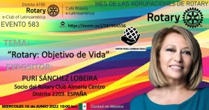Café Rotario 583.Rotary eClub of Latinoamerica.Distrito 4195.Rotary International