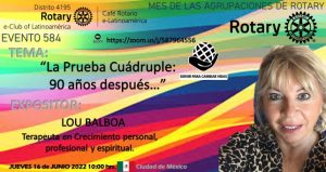 Café Rotario 584.Rotary eClub of Latinoamerica.Distrito 4195.Rotary International